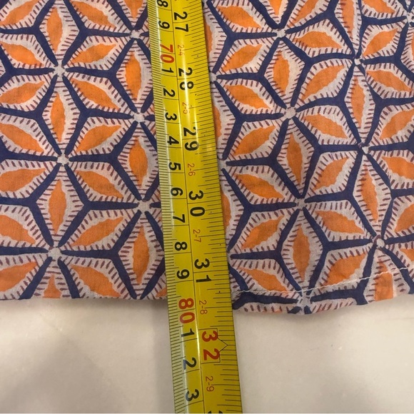 Roberta Roller Rabbit Cotton Embroidered Cover Up Tunic Blouse Top Shirt Sz XS - Picture 8 of 13